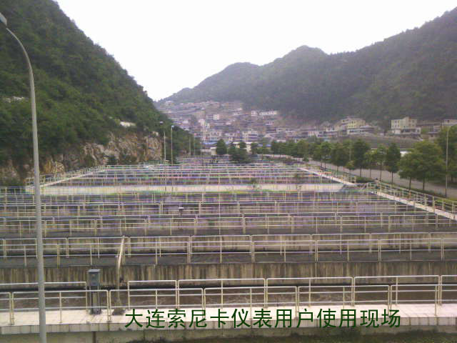 超声波流量计现场图片